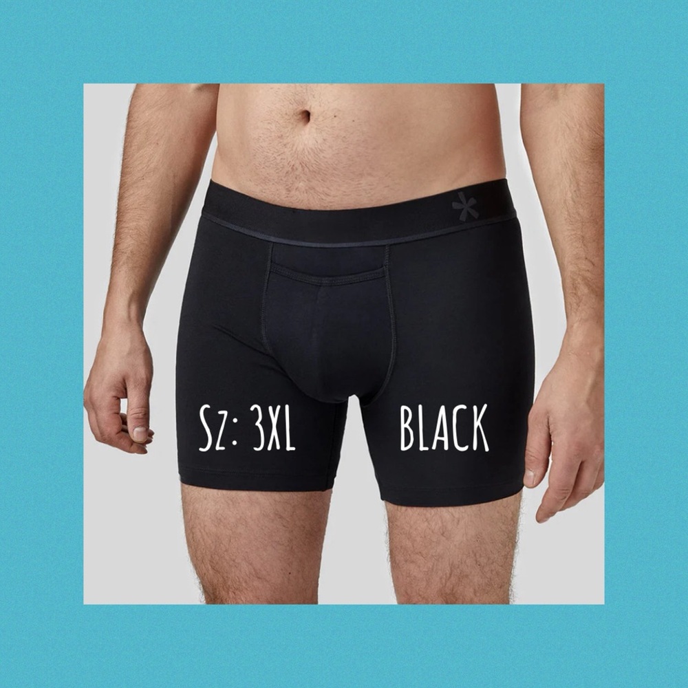 MANMADE-The Boxer Brief 3XL BLACK men’s underwear